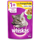 Ração Úmida Gatos Adultos Frango ao Molho Sachê 85g