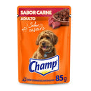 Ração Úmida Cães Adultos Carne Sachê 85g
