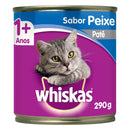 Ração Úmida Gatos Adultos Patê de Peixe Lata 290g