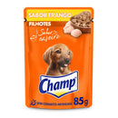 Ração Úmida Cães Filhotes Frango Sachê 85g